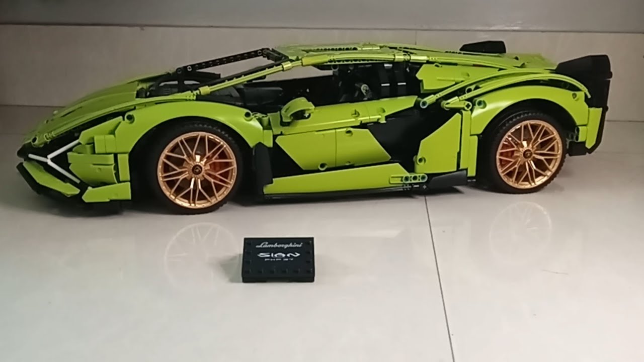 LEGO Lamborghini SI&Aacute;N FKP 37 &ndash; 1:8 Supercar w/ FLAWED Color