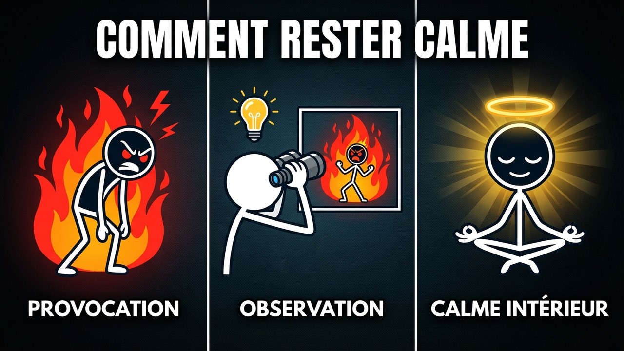Comment Rester Calme Quand Quelqu’un Te Provoque (La Méthode des 90 Secondes)