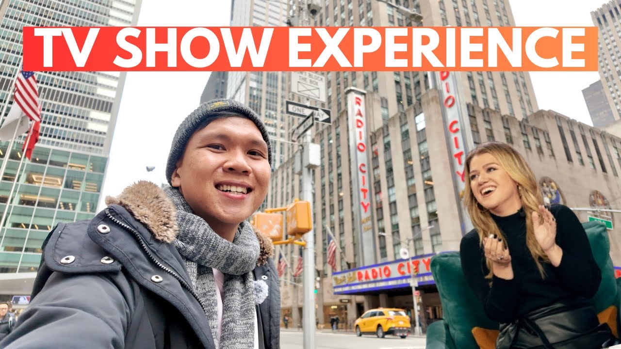 Watched a TV Show in New York | Saw Kelly Clarkson Live!