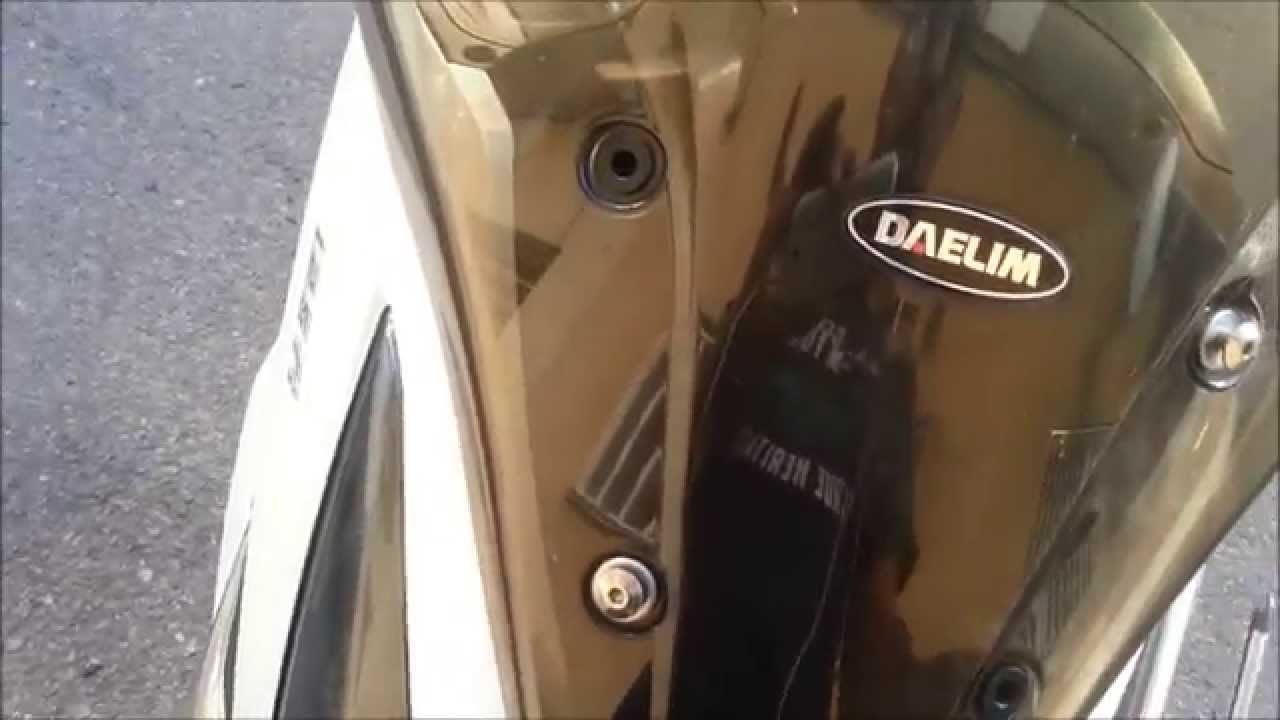 Cambio relé bomba gasolina Daelim S3