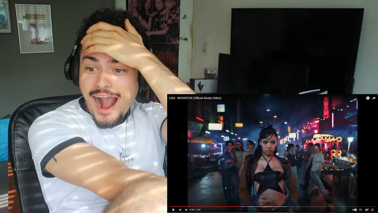 I'M TRIPPING!! LISA - ROCKSTAR (Official Music Video) REACTION