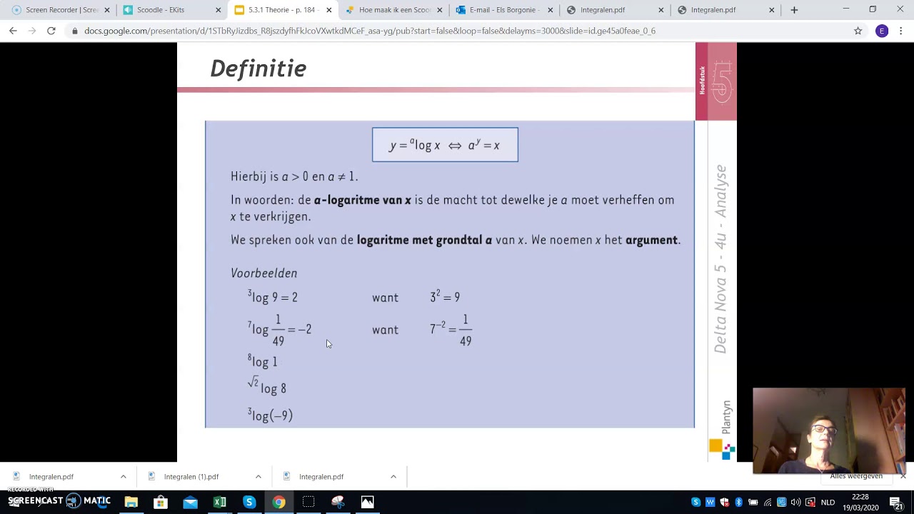 Wat is een  logaritme?