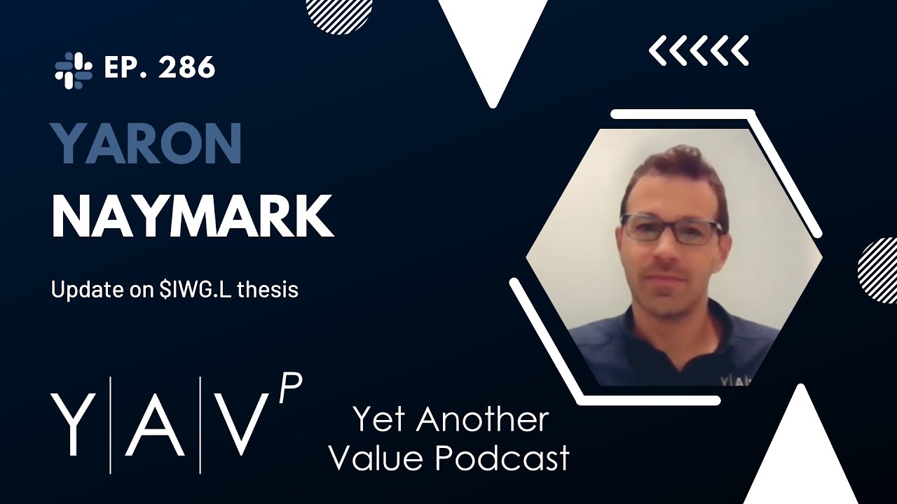 1 Main Capital's Yaron Naymark on some general investor skepticism with $IWG.L thesis