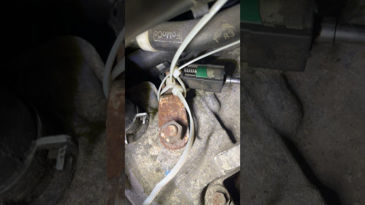Тросик переключения передач ZIPTIE 🤣 #диагностическийкоднеисправности #wrx #кабриолет #автомобиль...
