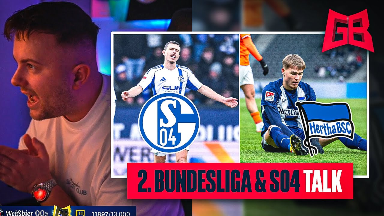 ,,So steigt Schalke NICHT AUF..'' 🙄 Hertha SCHLÄGT sich SELBST.. 😬 GamerBrother 2. BUNDESLIGA TALK 😱