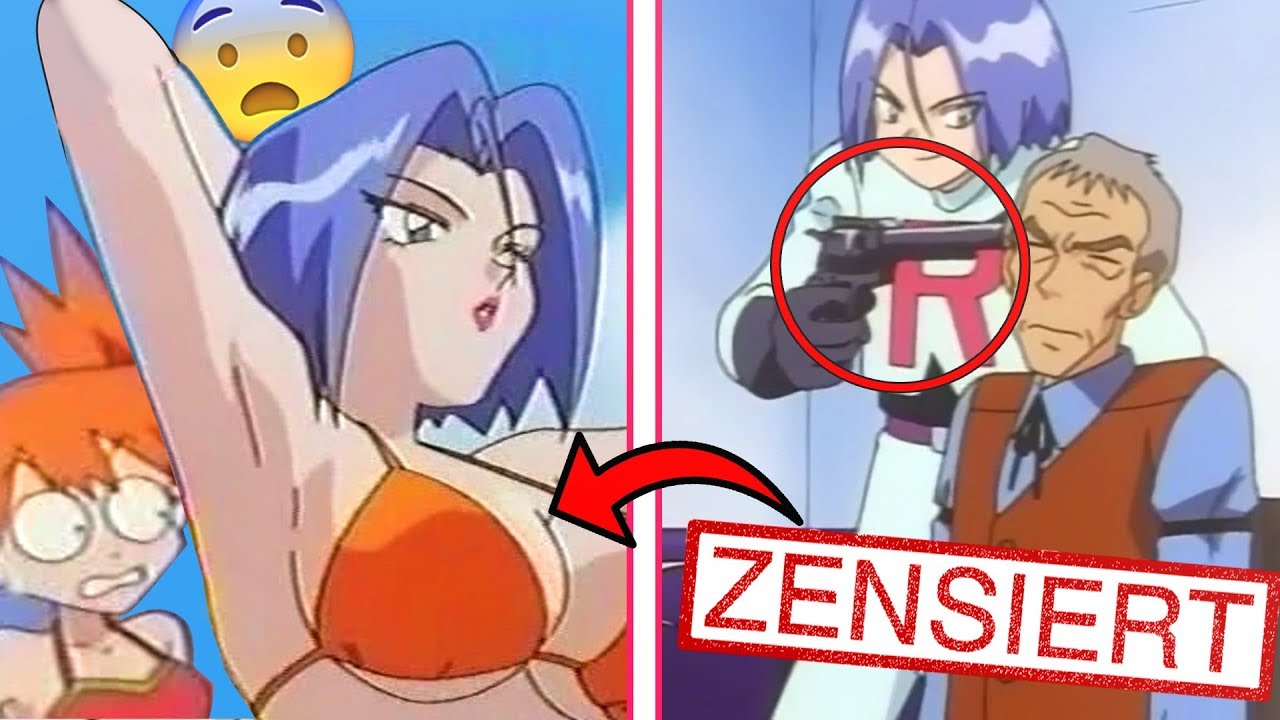 😨VERBOTENE & ZENSIERTE Dinge in POKEMON!!🤢 ( Pokémon )