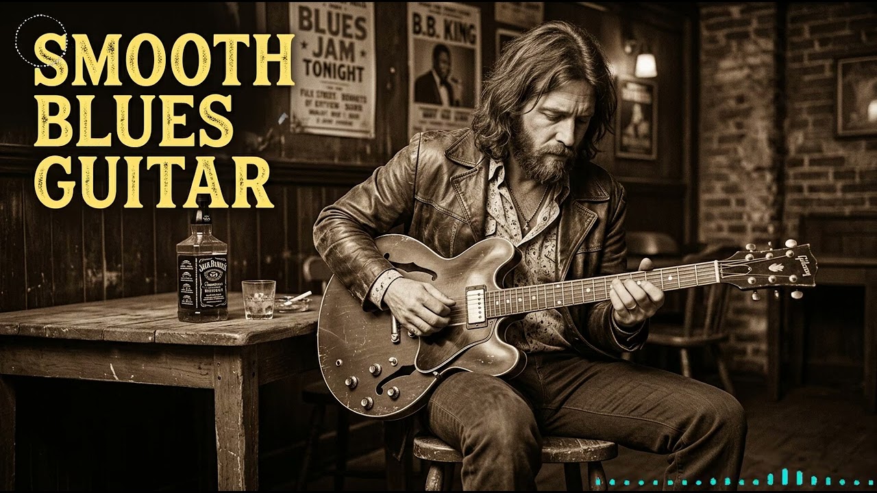 Deep Emotional Slow Blues Guitar – Relaxing Electric Blues Solo for Late Night