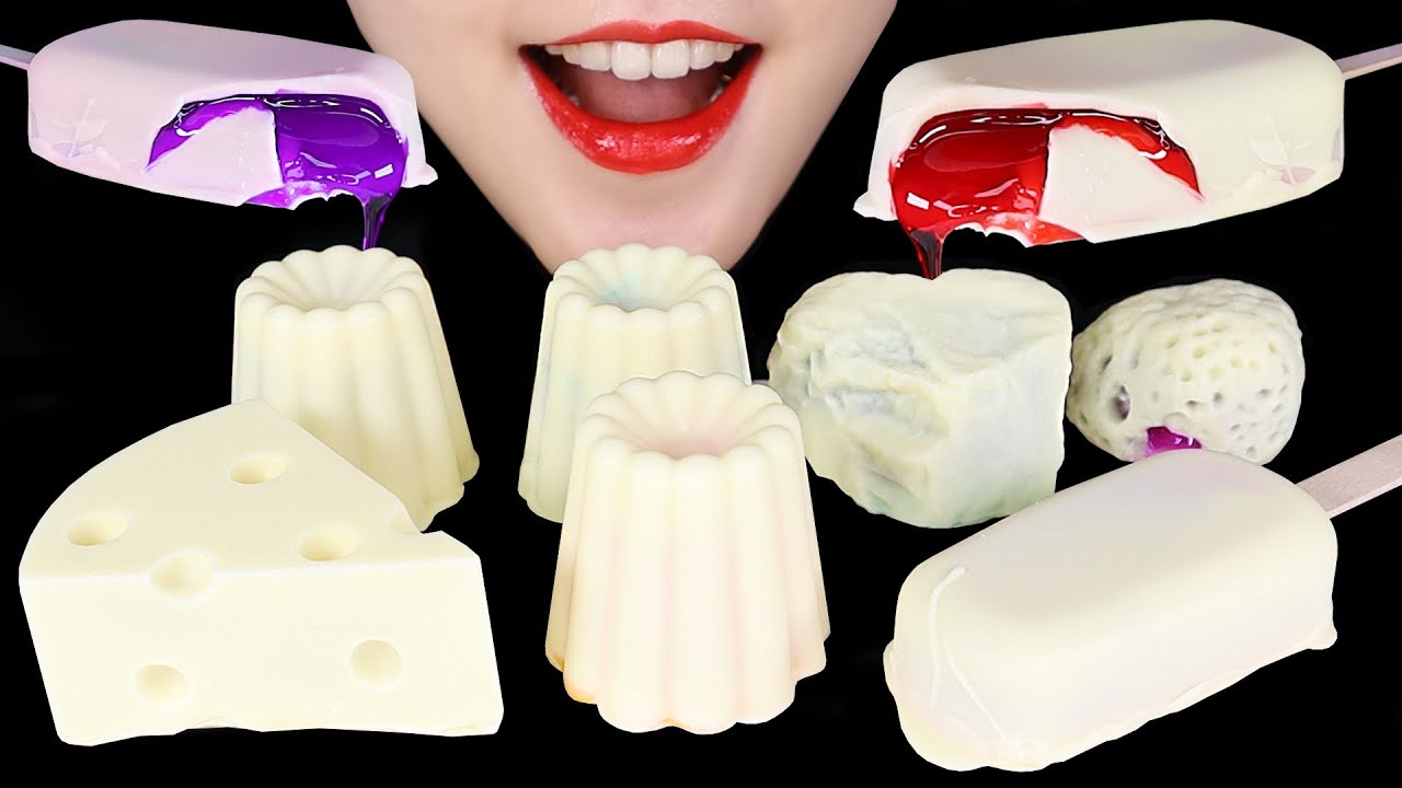 FROZEN CHOCOLATE HONEY JELLY ASMR