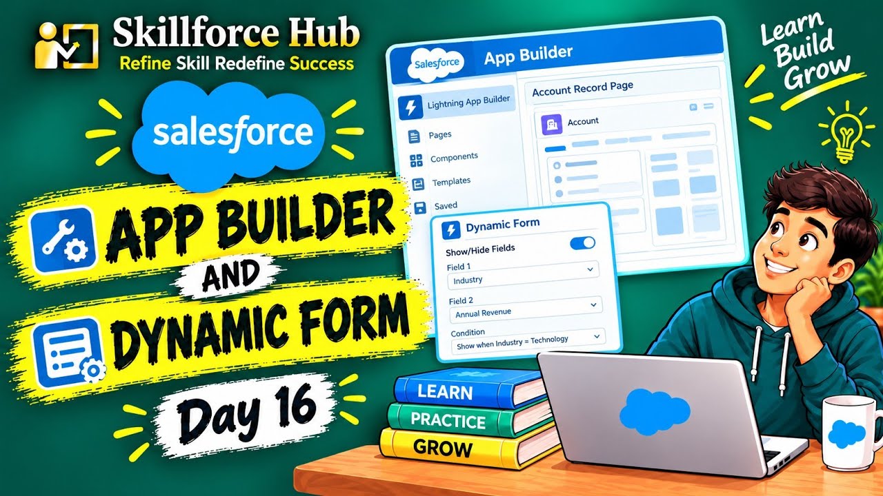Salesforce App Builder & Dynamic Forms | Day 16 | Salesforce Admin Training