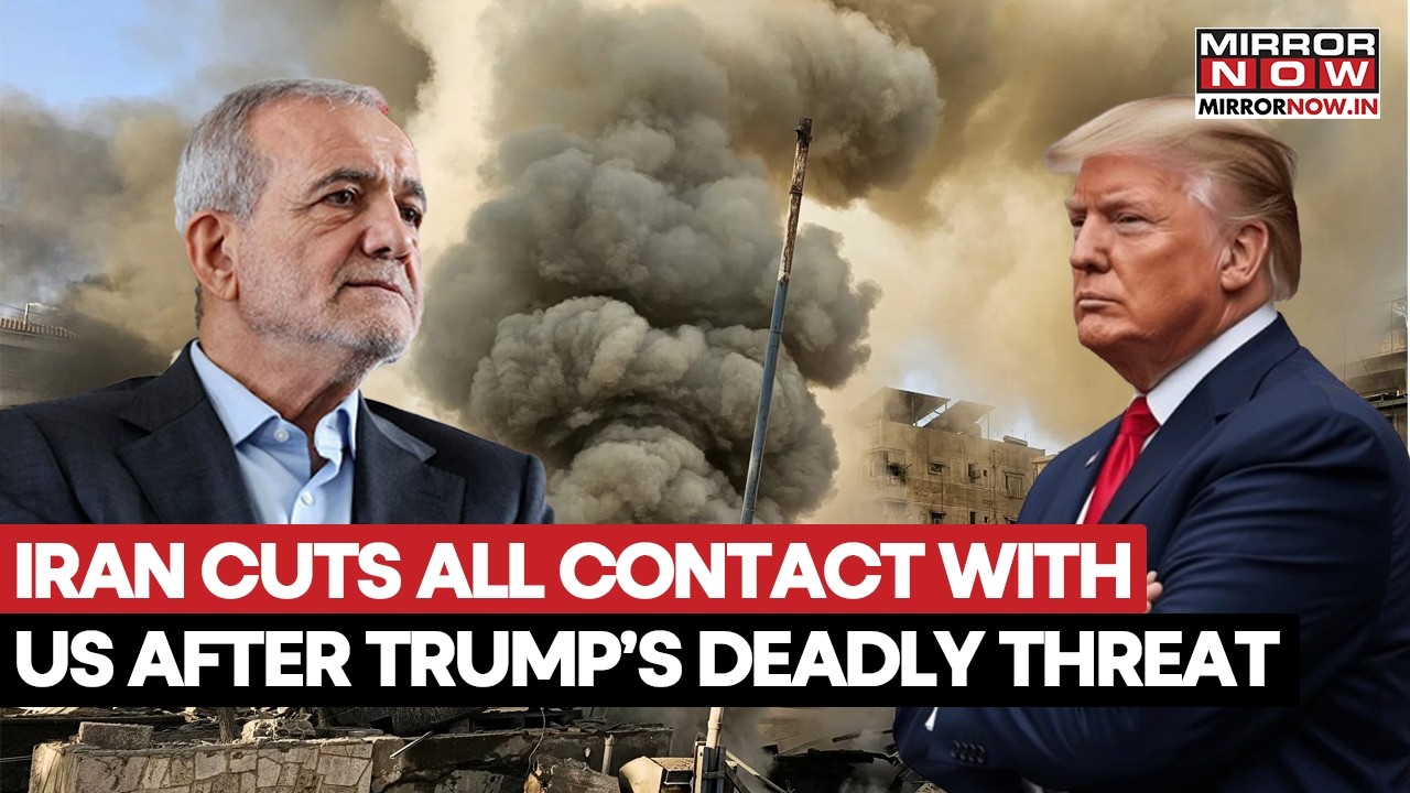 Iran Cuts All Diplomatic & Message Channels With US After Trump Threatens &lsquo;Civilization&rsquo; | Watch