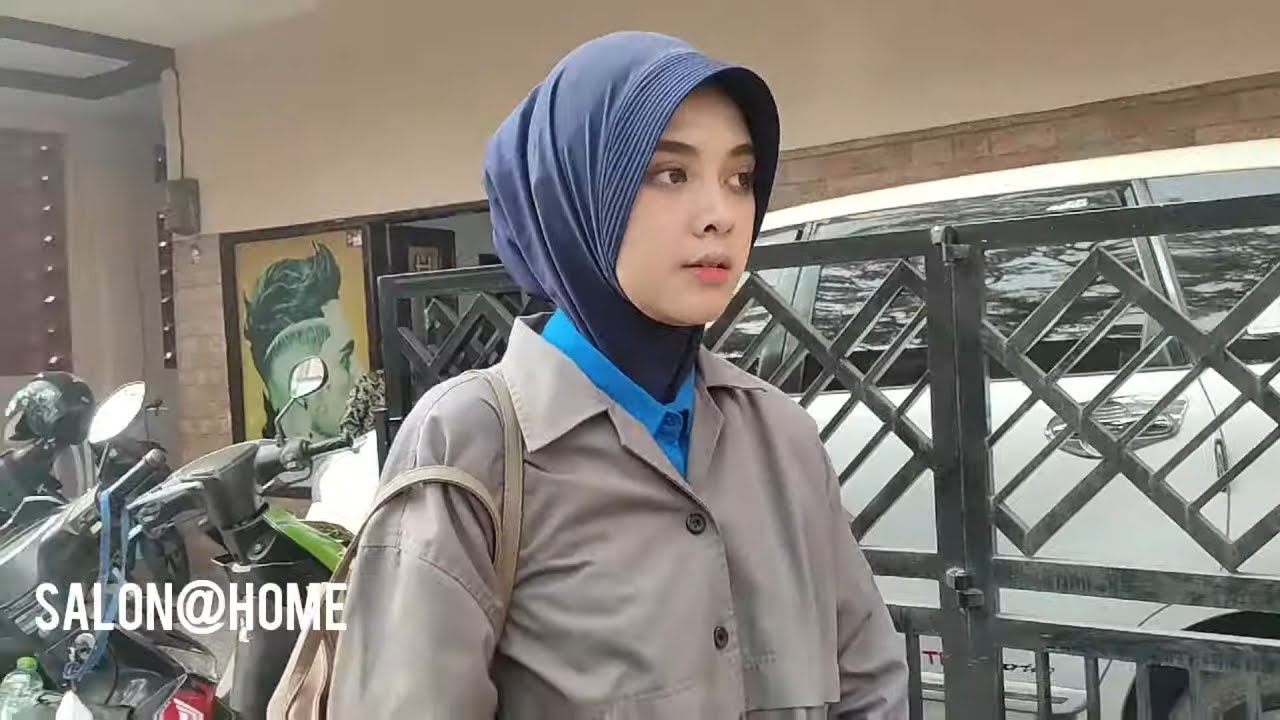 DITRAKTIR SALON@HOME 4 : Kasir Indomaret Cantik Potong Rambut Bob & Hair Color ( Girl Bob Haircut )