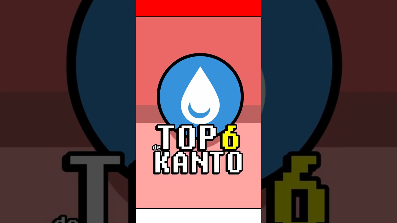 TOP 6 Pokémon de ÁGUA da GEN 1 