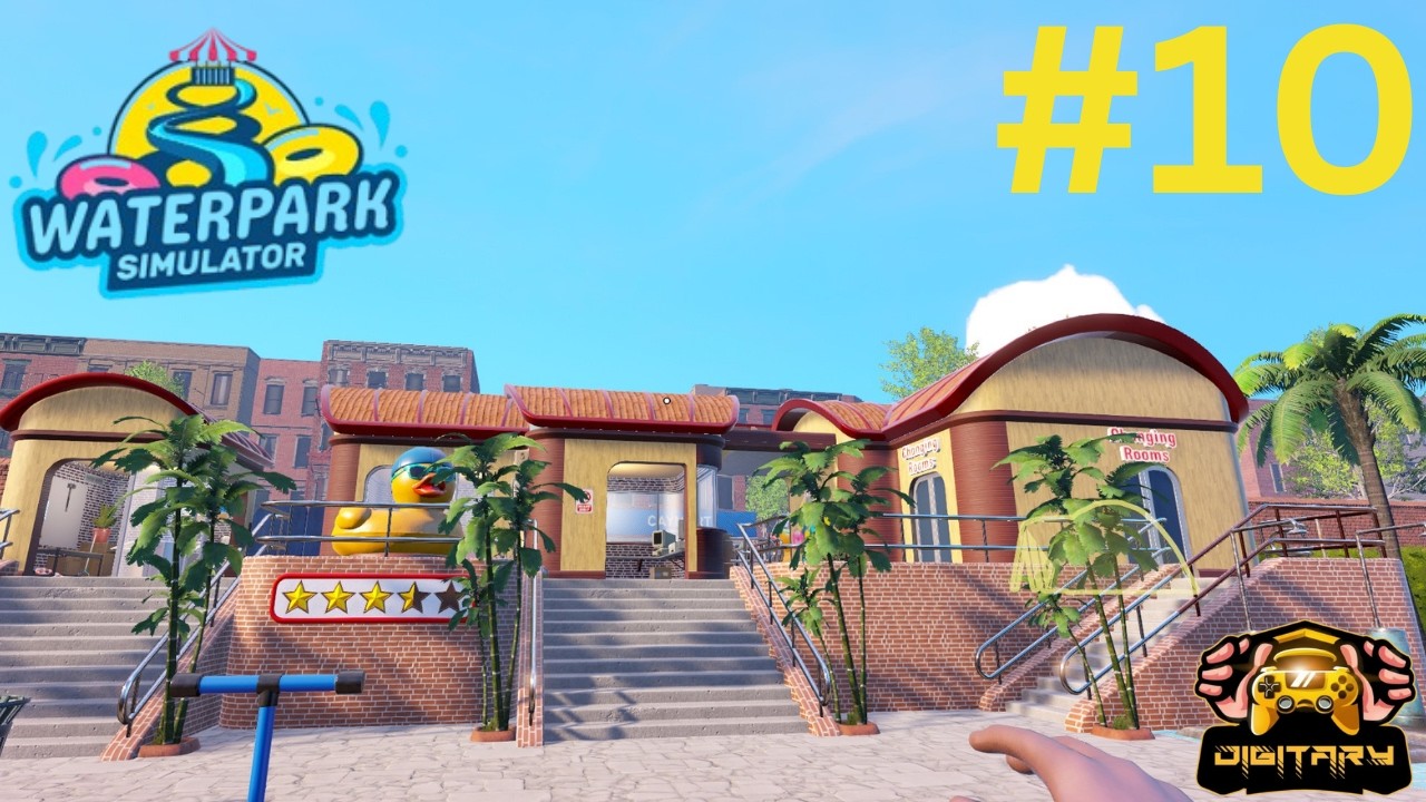 Endlich optisch schön. | Waterpark Simulator Let's Play Folge 10