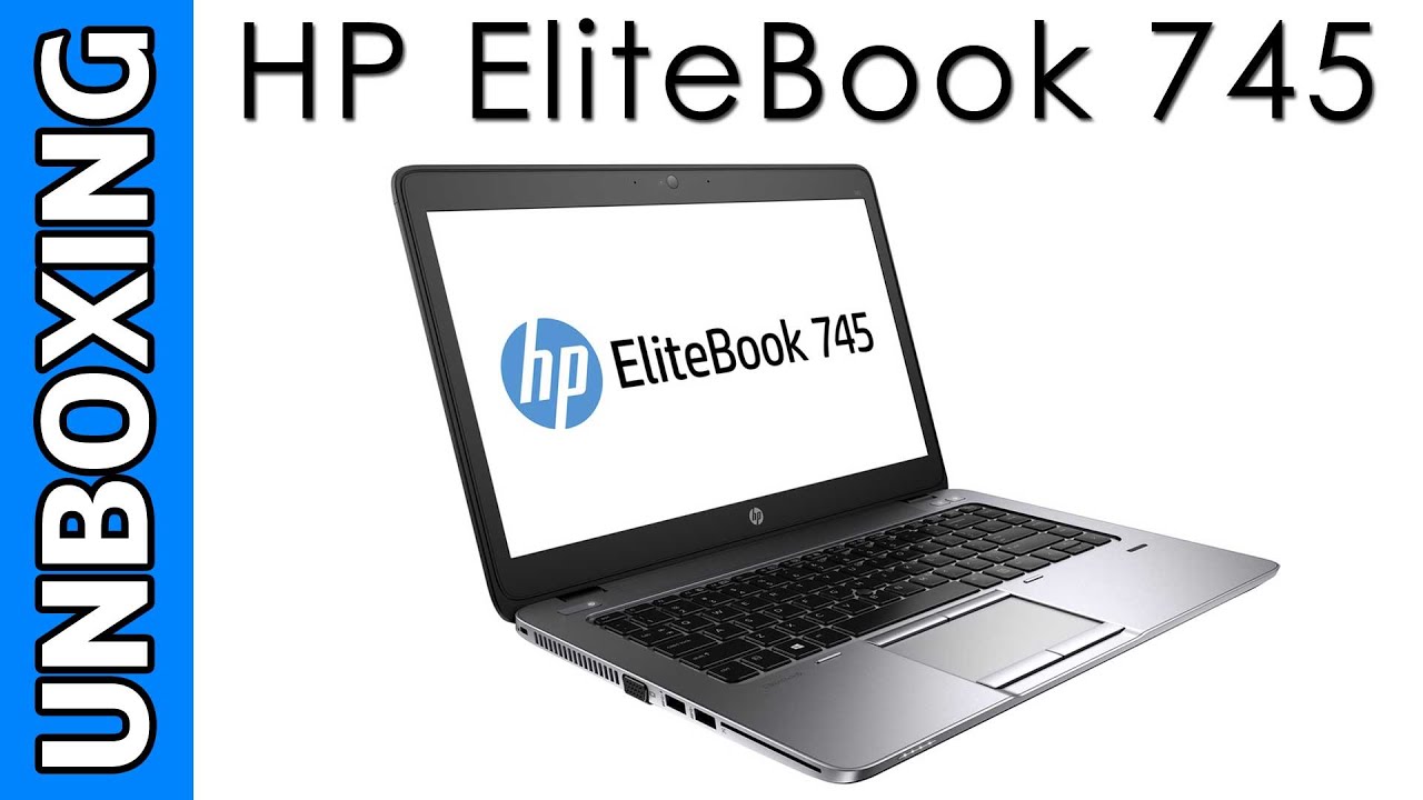 HP EliteBook 745 G2 Laptop Unboxing