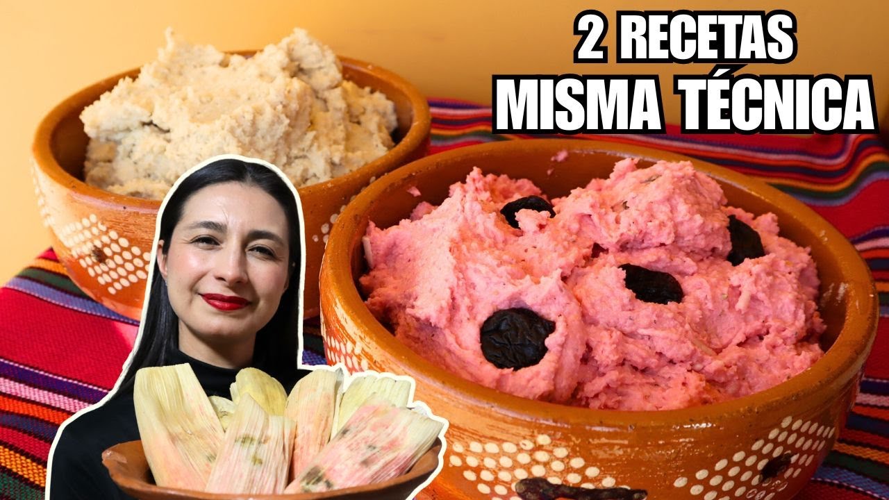 MASA BATIDA para tamales con HARINA DE MAÍZ: Guía para dulce y salado