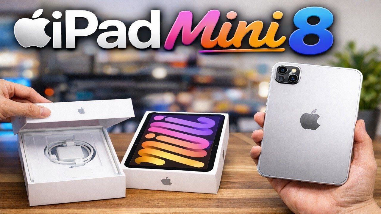 Распаковка iPad Mini 8: дата выхода и цена — самый большой сюрприз от Apple?