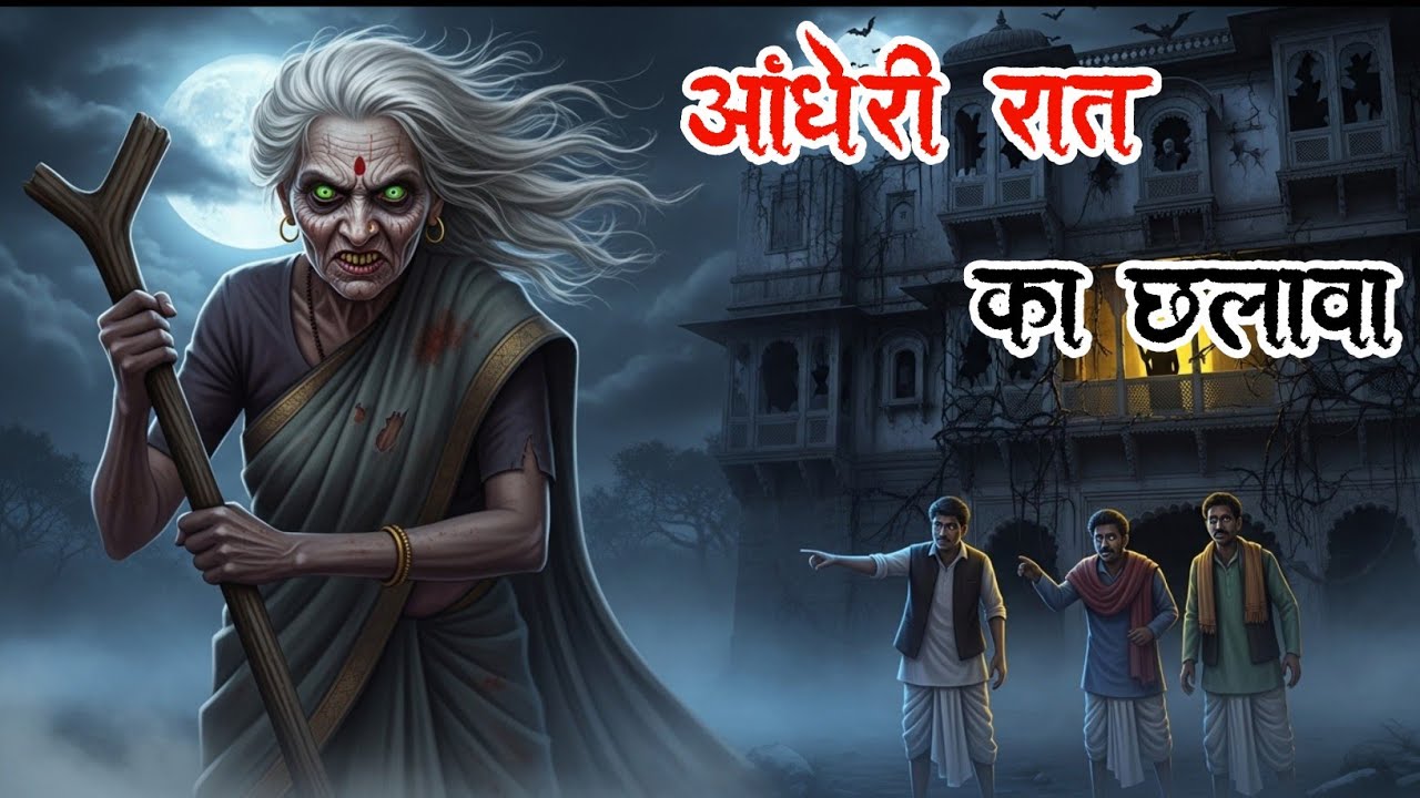 अंधेरी रात में भूतिया हवेली का छलावा | bhutiya haveli | horror video | honted haveli | horror |