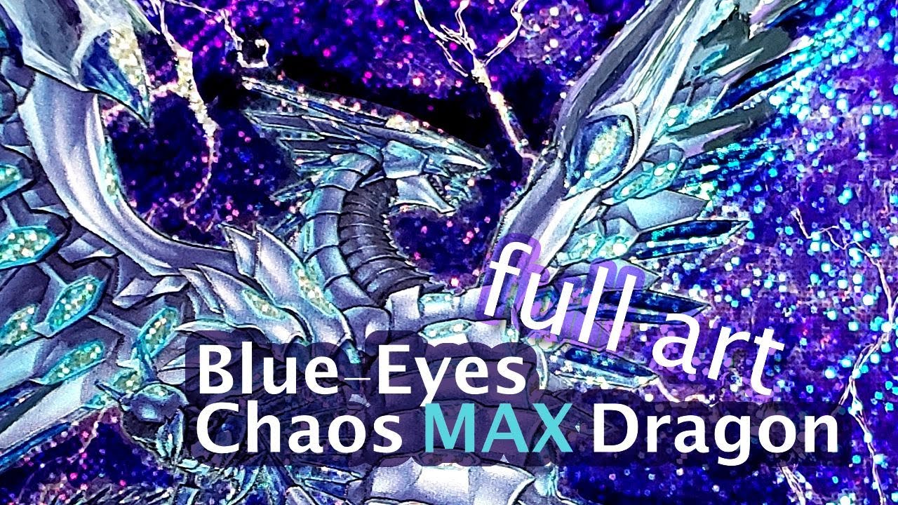 Let's Paint Blue Eyes Chaos MAX Dragon [Full Art Speed Paint!]