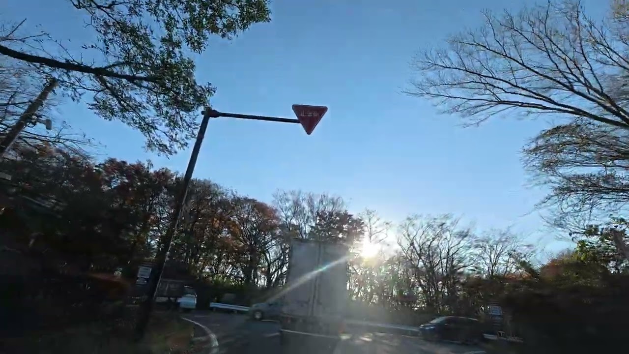 dji OSMO ACTION 5 PRO  車載動画　秋の箱根②　早雲山～姥子