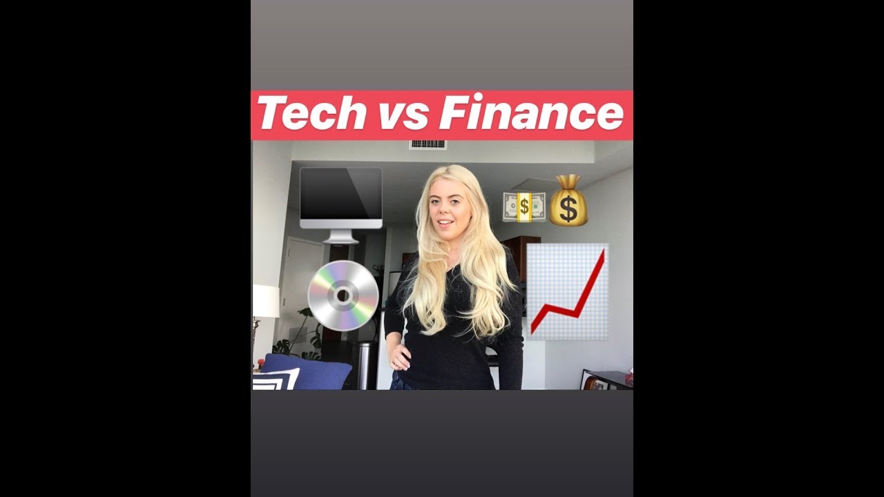 Tech vs Finance | Software Engineer vs Finance