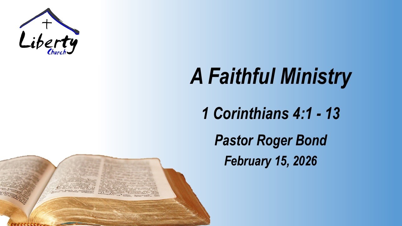 A Faithful Ministry