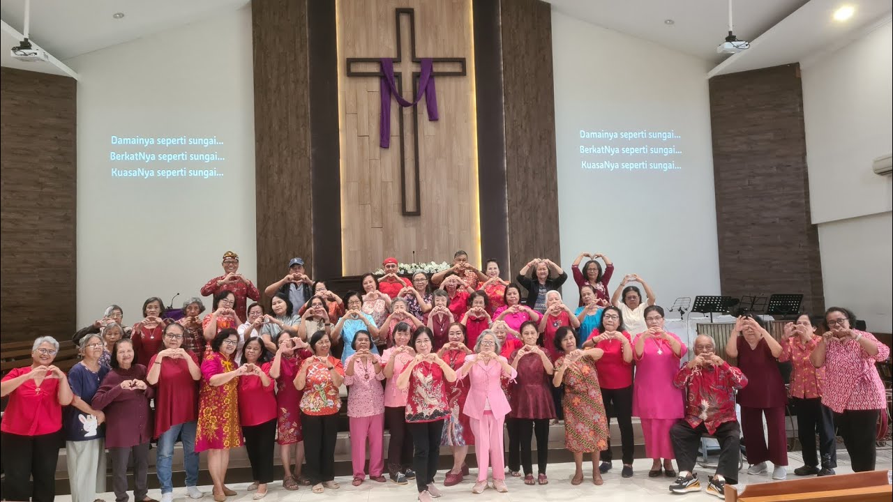 Perayaan Imlek dan Valentine's Day, Komisi Lansia GKI ZZ, Jumat, 20 Februari 2026