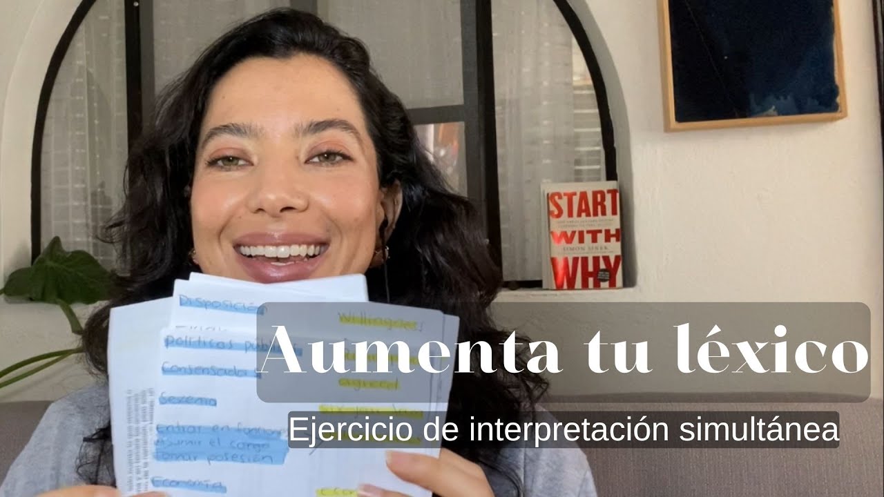 EJERCICIO DE INTERPRETACIÓN SIMULTÁNEA