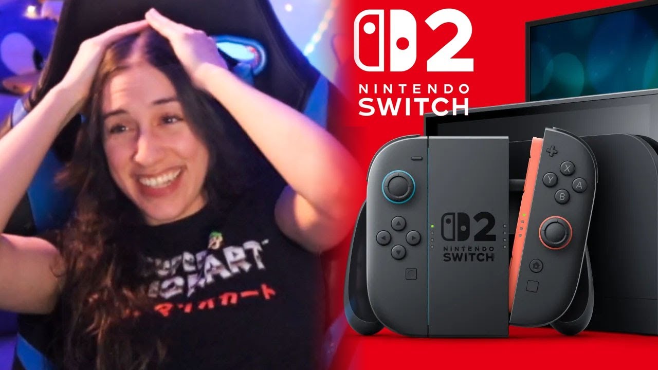 ОНО ЗДЕСЬ! РЕАКЦИЯ НА ПРЕДСТАВЛЕНИЕ NINTENDO SWITCH 2!!