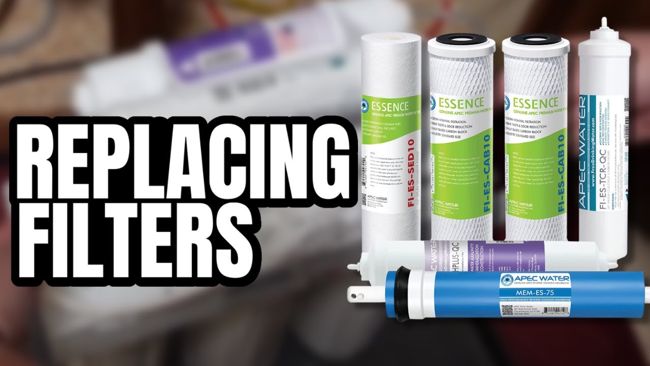 How To Replace Apec ROES-PH75 Reverse Osmosis Filters