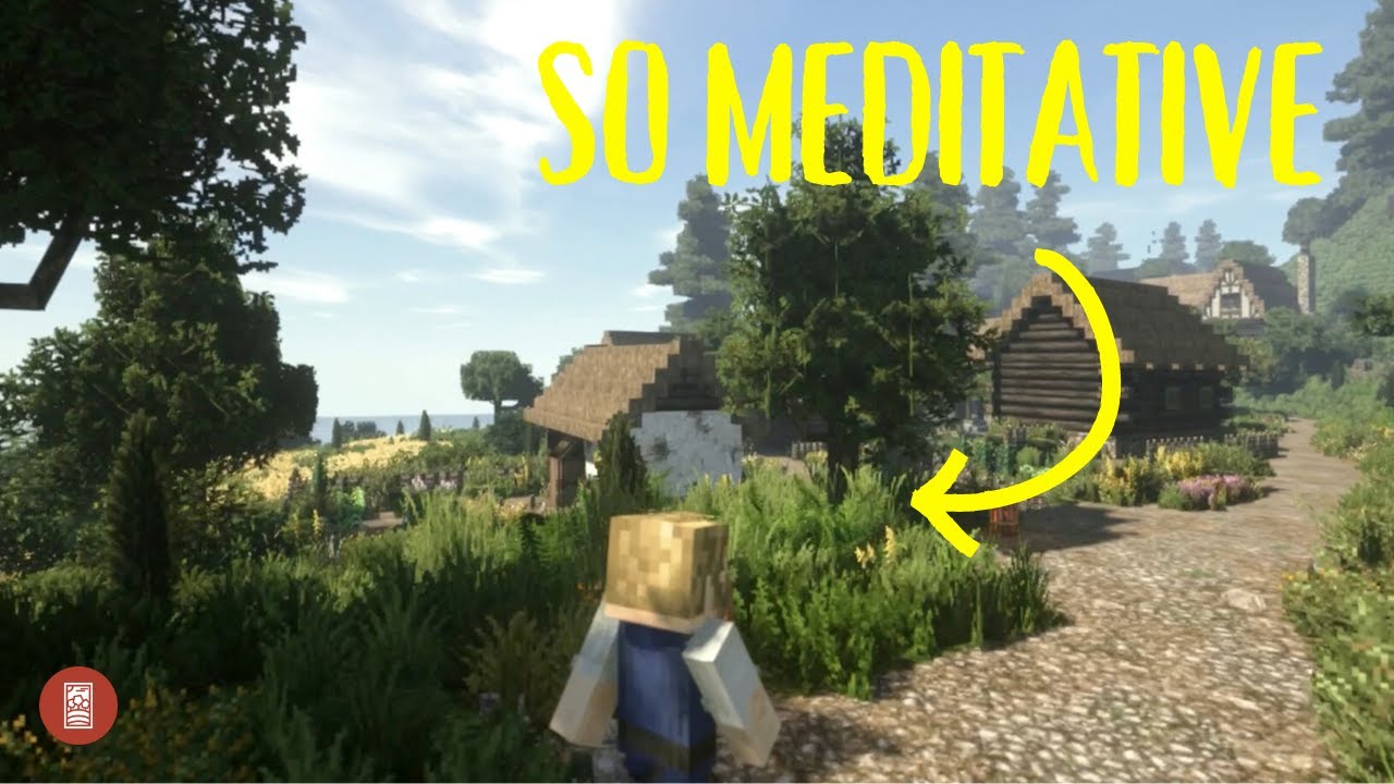 Walk with us | Village of Doërviel | Minecraft ASMR Conquest Reforged