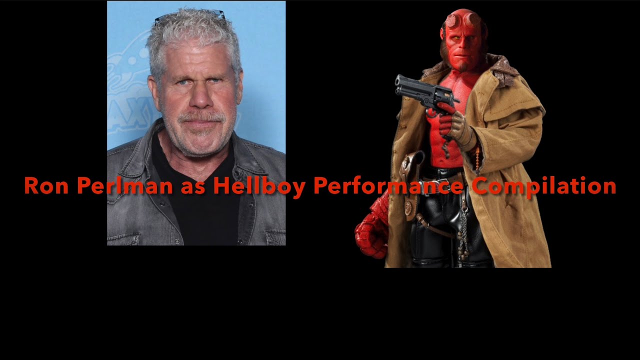 RON PERLMAN AS HELLBOY PERFORMANCE COMPILATION