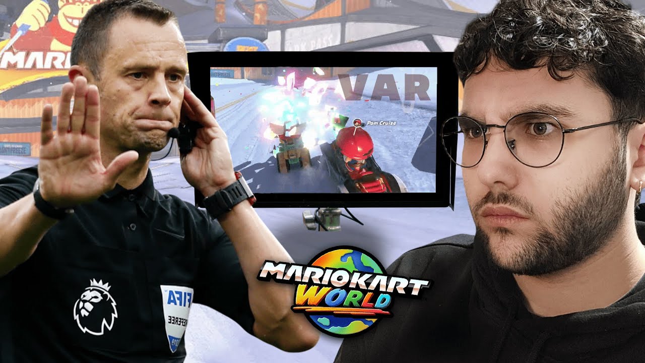 Je demande la VAR à cause d'une élimination DOUTEUSE !? (Mario Kart World)