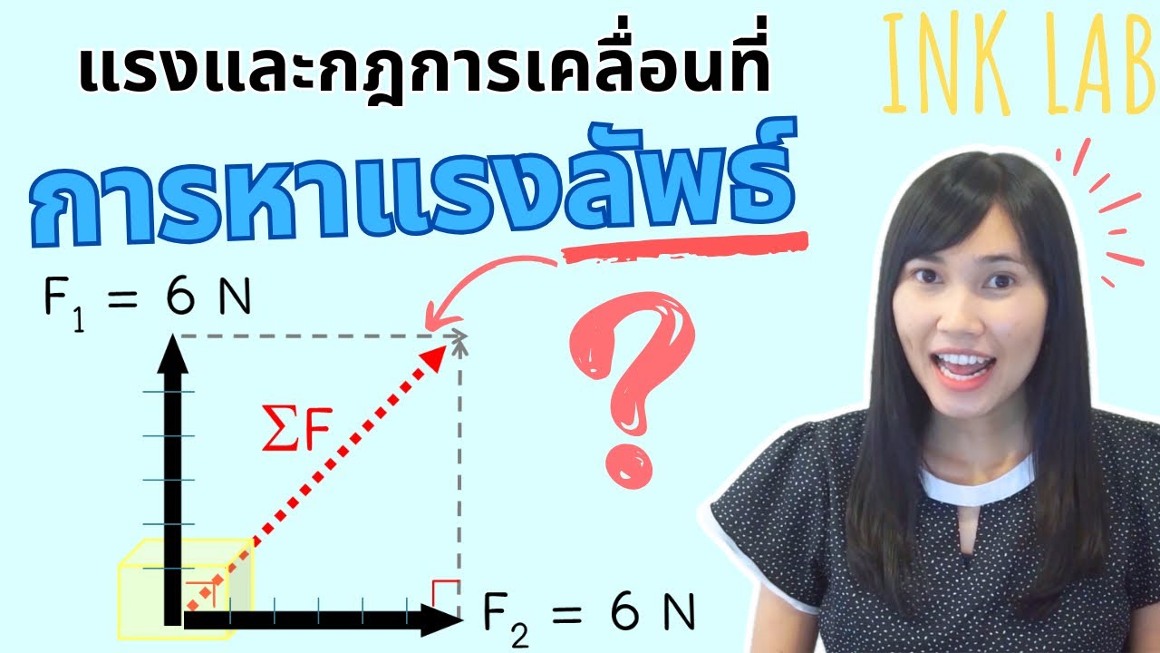⚡แรงและกฎการเคลื่อนที่ 1 : การหาแรงลัพธ์  ม.ต้นเรียนได้  [Physics #1]