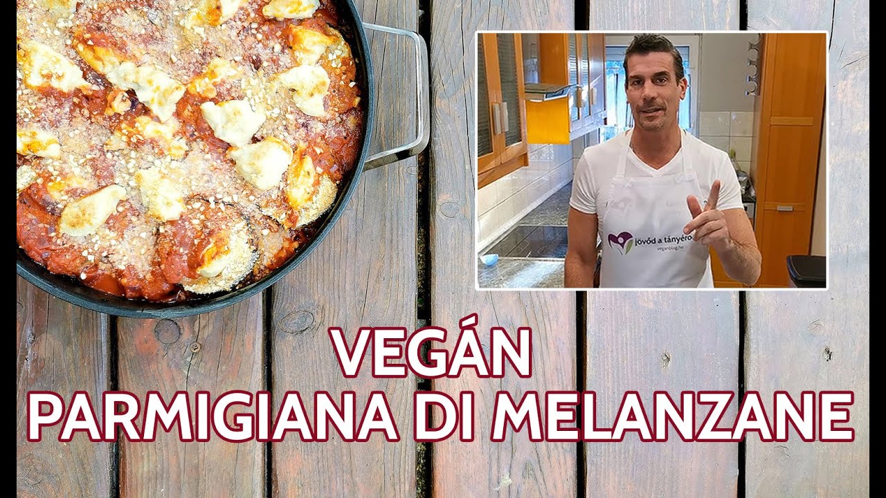 Rakott rántott padlizsán dupla sajttal - vegán Parmigiana Di Melanzane  | veganblog.hu