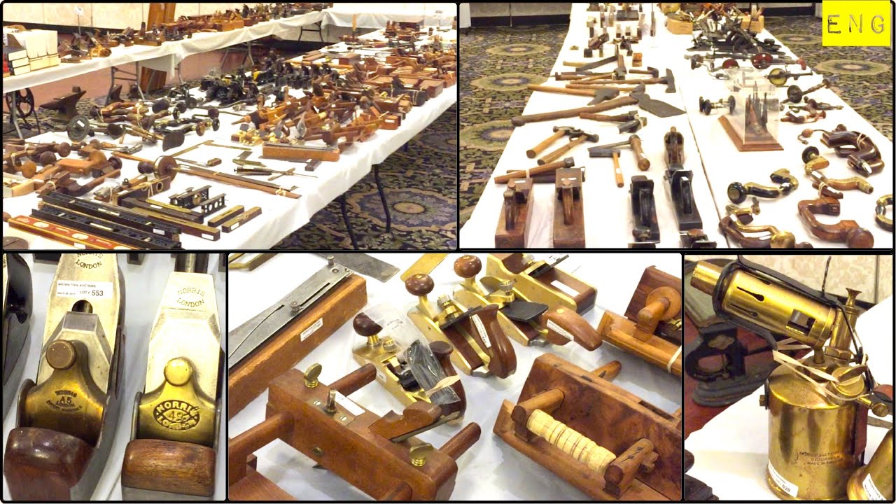 Brown Antique Tool Auction. March 28th, 2015
