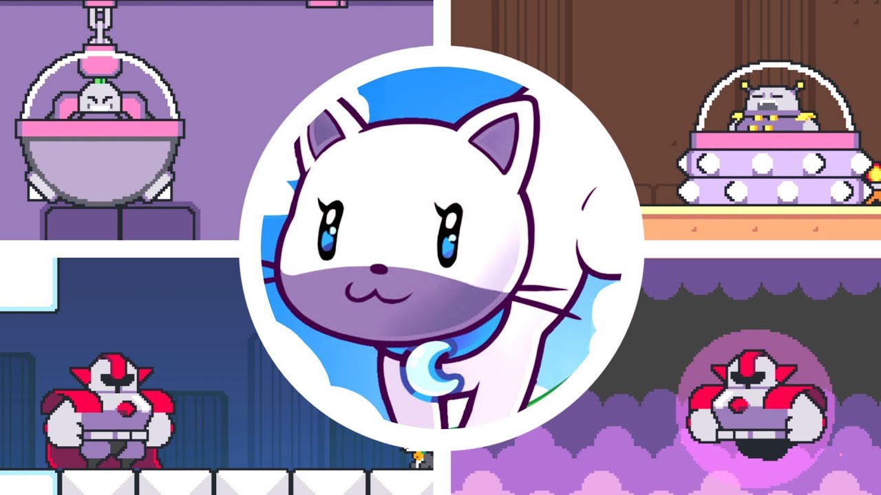 Super Cat Tales 2 - All Bosses [No Damage]