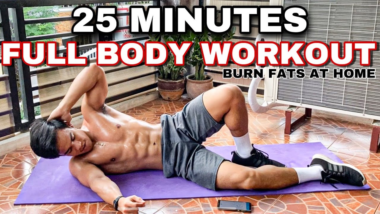25 minutes FULL BODY WORKOUT at HOME | INTENSE BODYWEIGHT WORKOUT | FAT BURNERS WORKOUT|NO EQUIPMENT