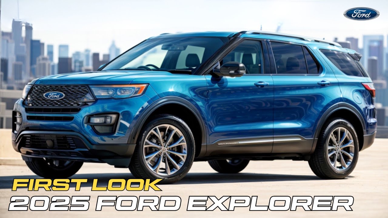Coming Soon🔥2025 Ford Explorer: Redefining the SUV!