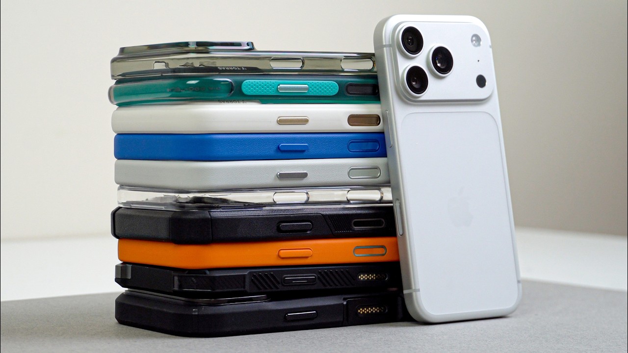 iPhone 17 Pro — я нашел ЛУЧШИЕ чехлы!