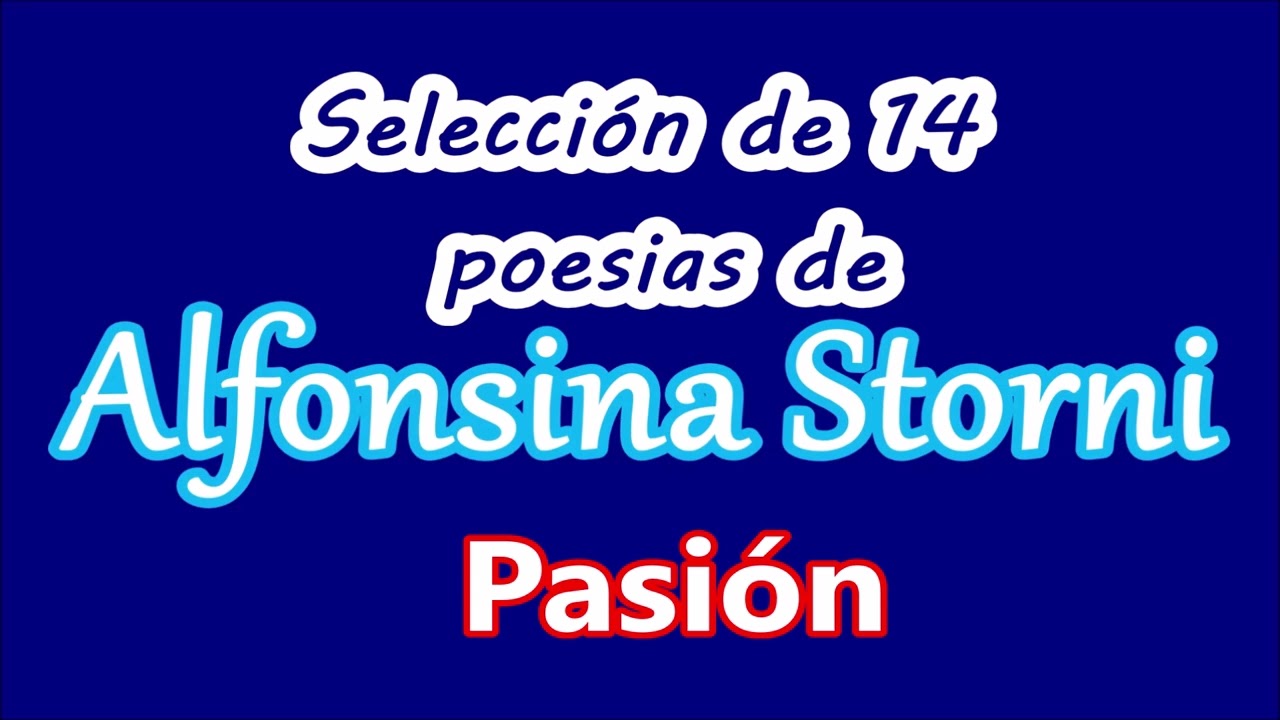Alfonsina Storni-