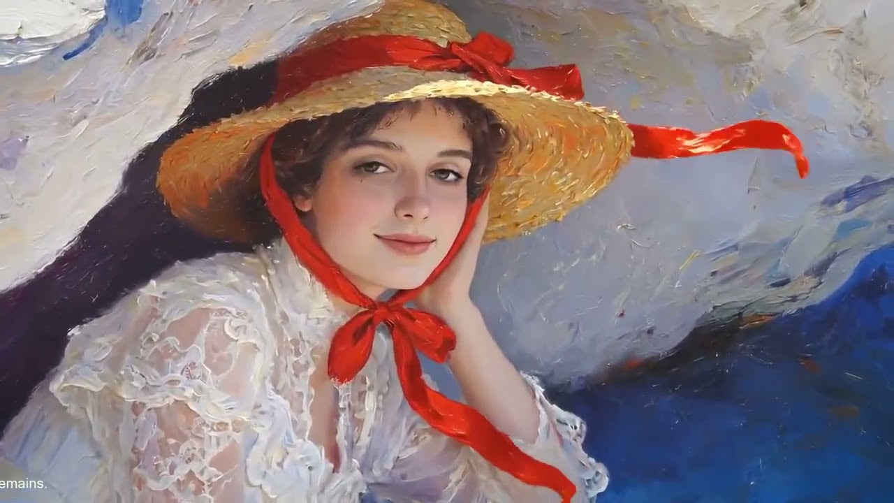 Monet's Storm: The Cliffs at Étretat | A Visual Poem of Sea, Light & Romance | 4K