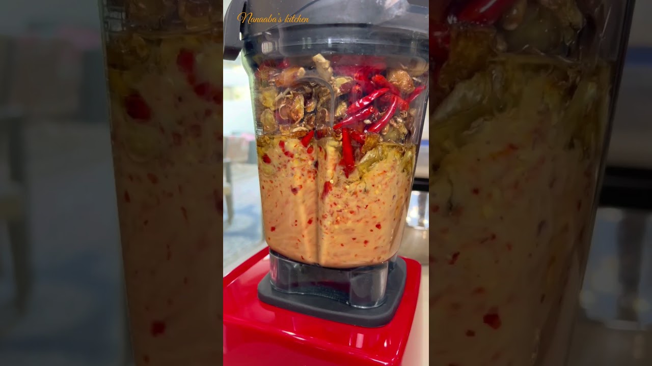 SHITO - Ghana Chili Oil   #asmrsounds #asmr #ghanastreetfood #ghanafoodrecipe #kitchenhacks #kitchen