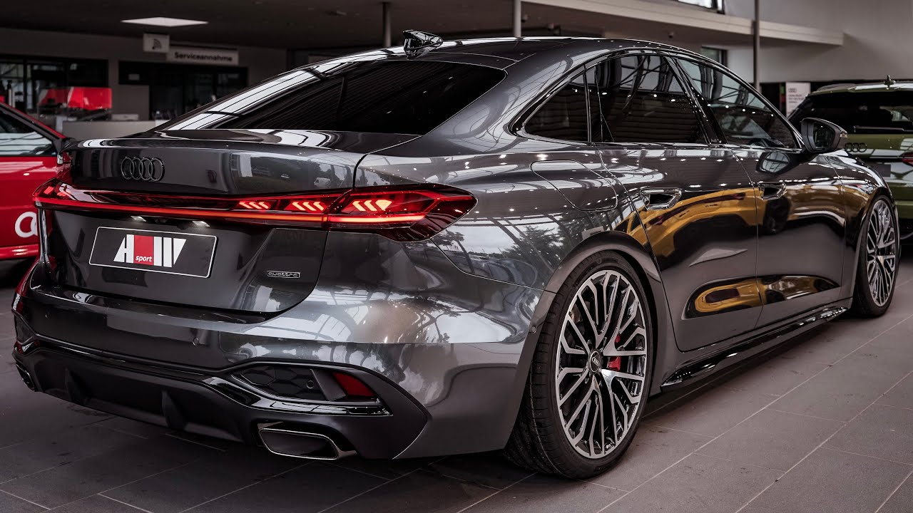 New 2025 Audi A5 Limousine - Interior and Exterior details