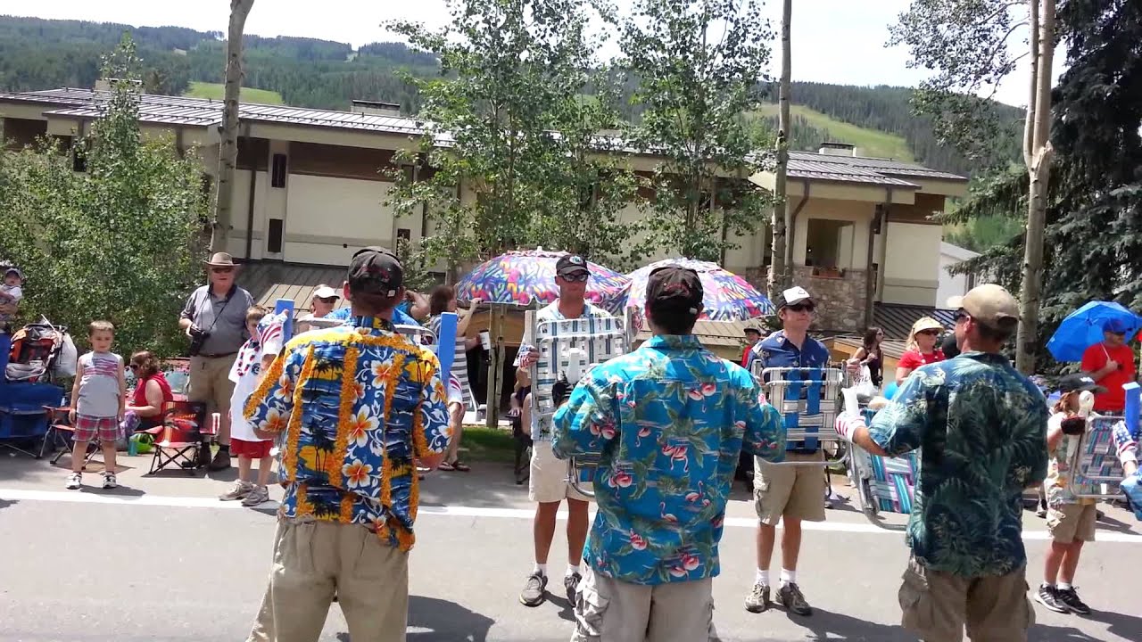 Lawn Chair Brigade - Vail, CO - July 4, 2013