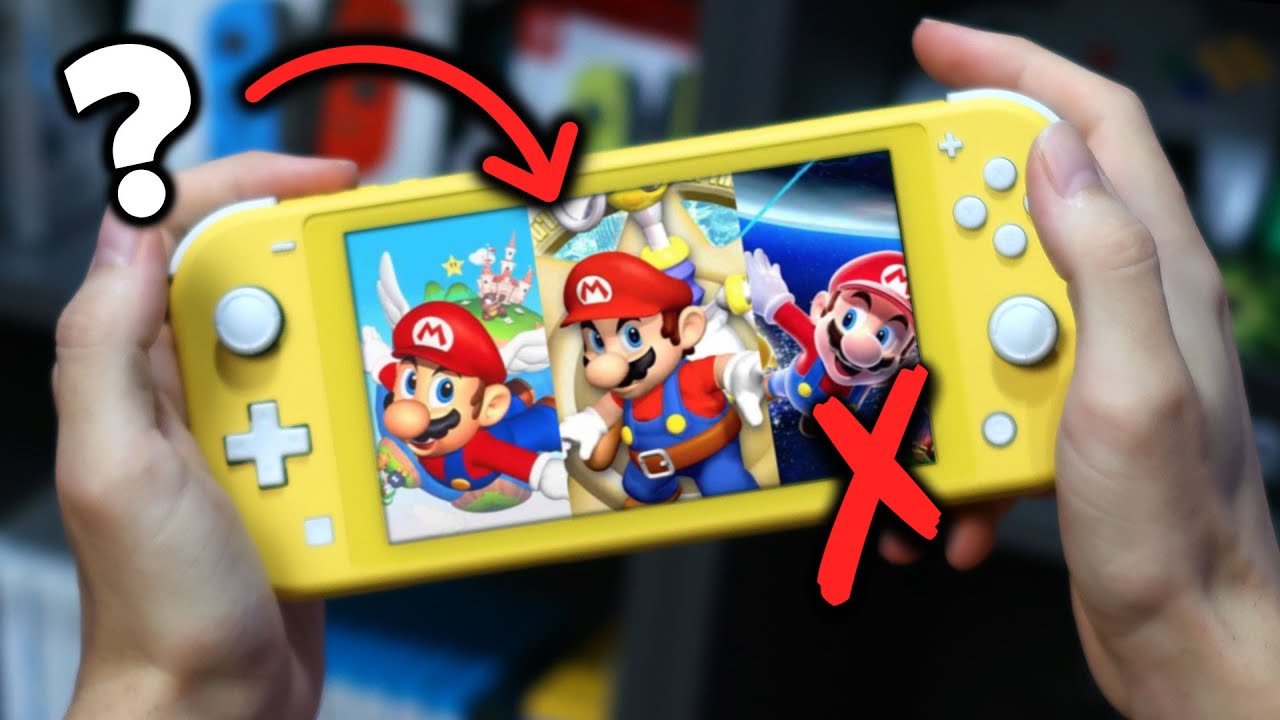 ¿Se Puede Jugar SUPER MARIO 3D All Stars en una NINTENDO SWITCH LITE? 😢 (OJO con SUPER MARIO GALAXY)