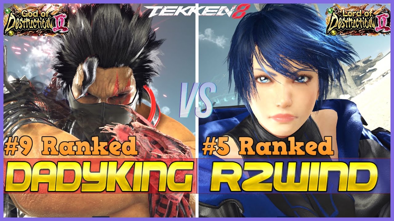 T8 ▰ DADDYKING (#9 Ranked Bryan) Vs R2WIND (#5 Ranked Asuka) ▰ Tekken 8 High Level Gameplay