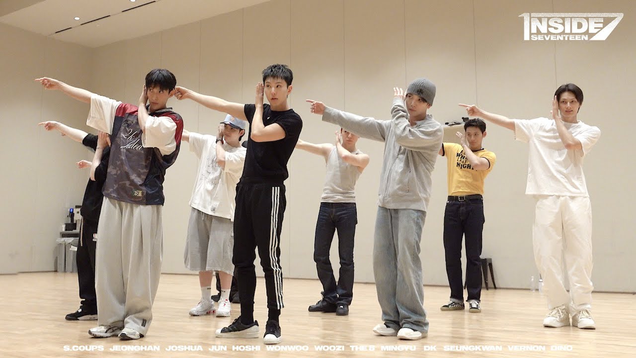 [INSIDE SEVENTEEN] 'THUNDER' 안무 연습 비하인드 (