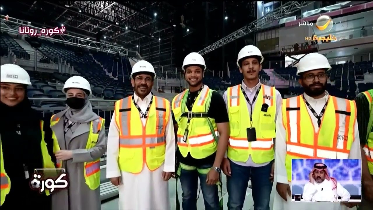 العجمة يشيد بسرعة إنجاز ملعب الهلال الجديد kingdom arena بهذه الكفاءة العالية وبأيدي شباب سعوديين
