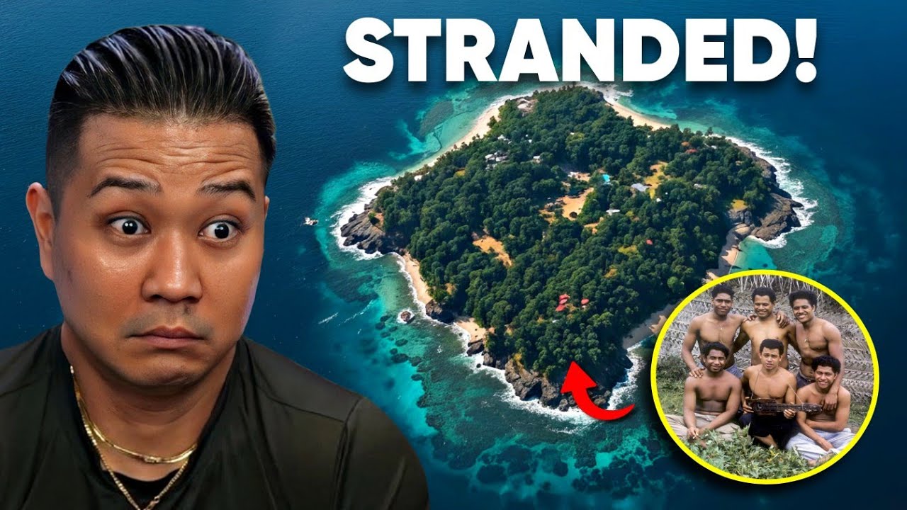 Six boys get stranded on an island......Not THAT island....