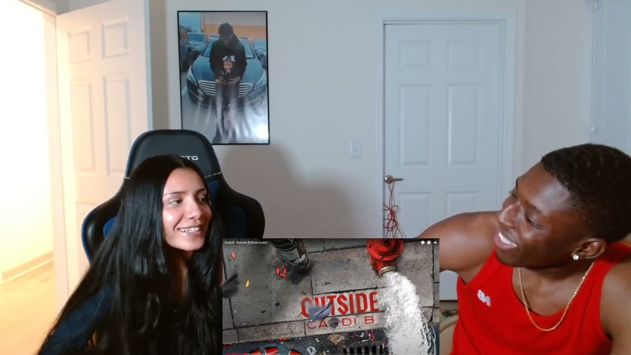 Cardi B - Outside [Official Audio] |REACTION|